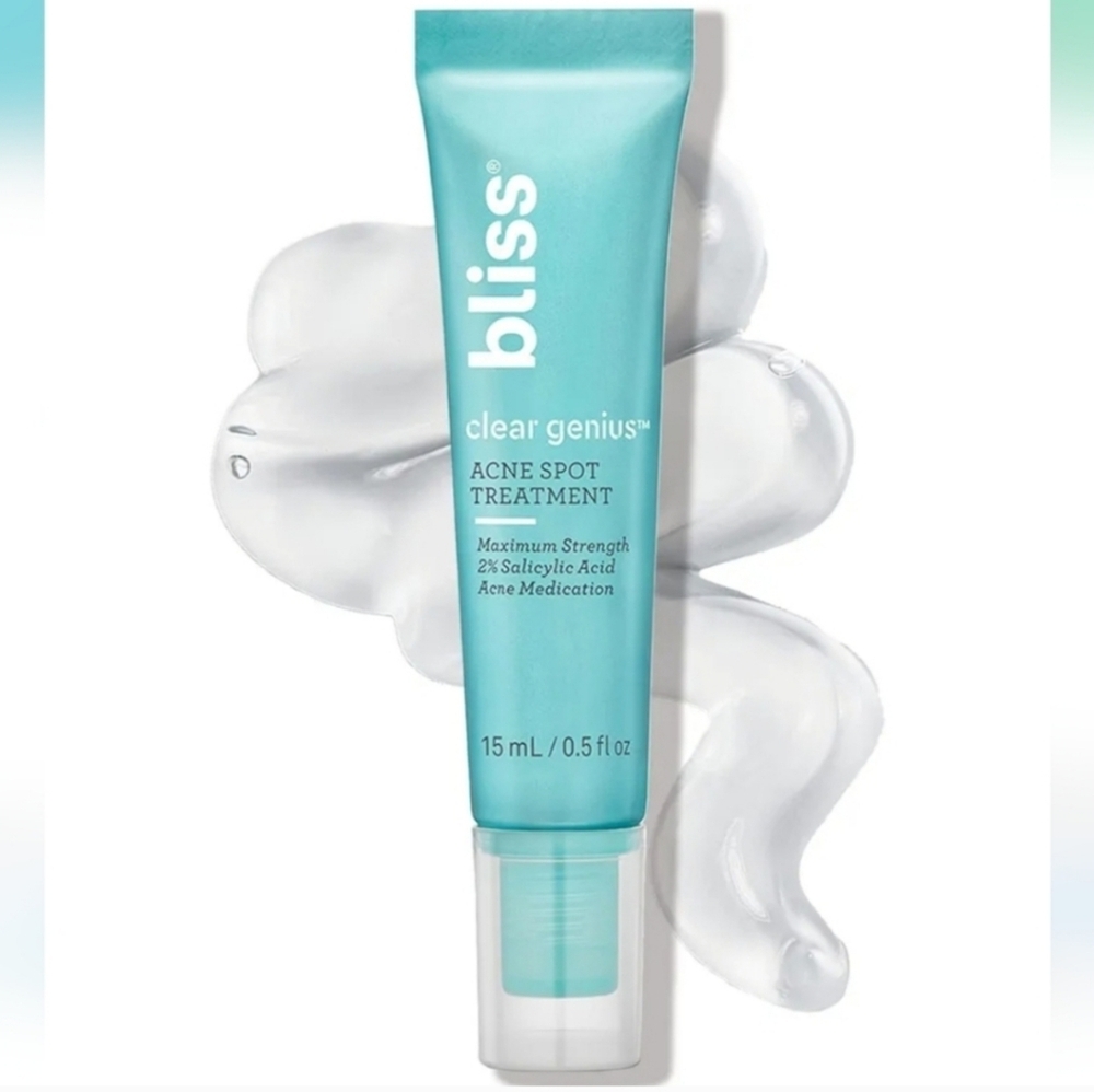 Bliss Clear Genius Acne Spot Treatment with 2% Salicylic Acid, 15ml, NWOB - Picture 4 of 8